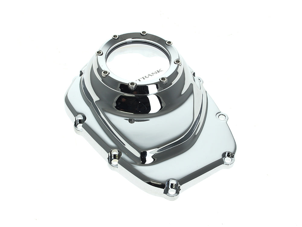 Assault Clear Cam Cover - Chrome. Fits Most Touring 2017-2024 & Softail 2018-2024