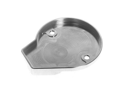 Recon Cam Cover - Raw Alloy. Fits CVO Touring 2023up, Street Glide & Road Glide 2024up, Touring 2025up & Softail 2025up