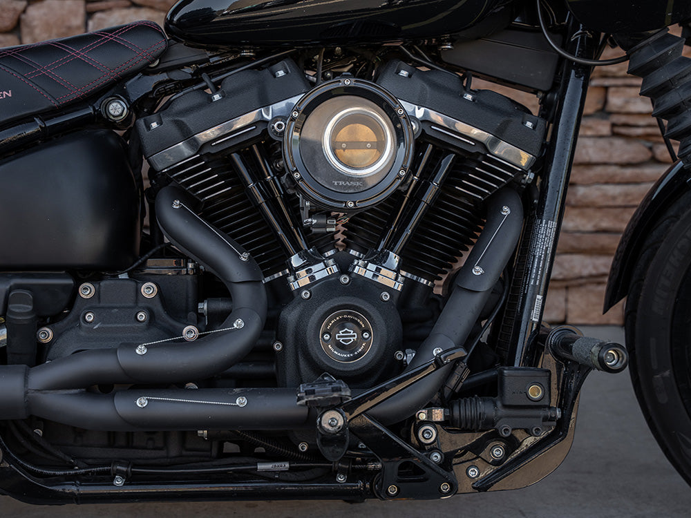 Assault Clear Air Cleaner Kit - Gloss Black. Fits Touring 2017-2024 & Softail 2018-2024