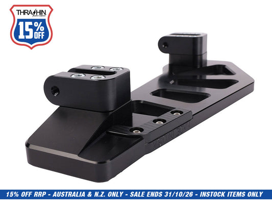 Apex Floorboard Tail Extension with 1/2 Lift Kit - Black