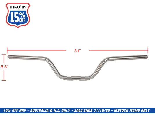 High Bend Bars - Stainless Steel
