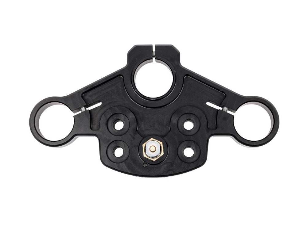 Billet Top Triple Tree - Black. Fits Road Glide 2015-2023