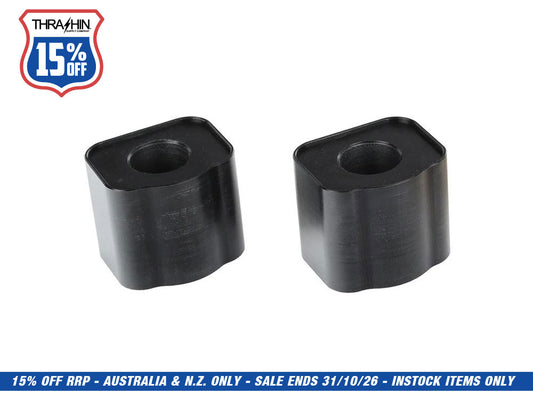 1in. Riser Extensions - Black