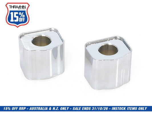 1in. Riser Extensions - Chrome