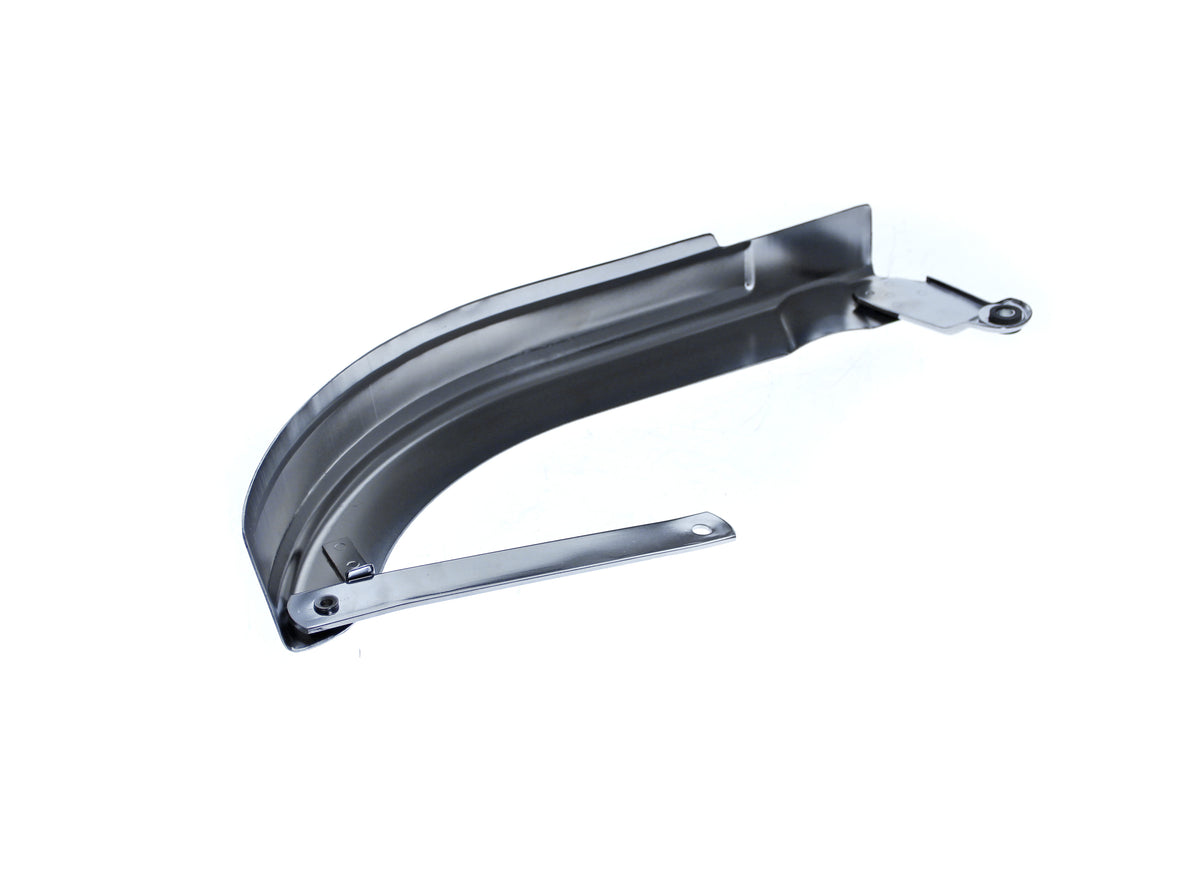 Upper Belt Guard - Chrome. Fits FXWG 1980-1986, FXB/FXSB 1980-1985 & FLHS 1982-1984