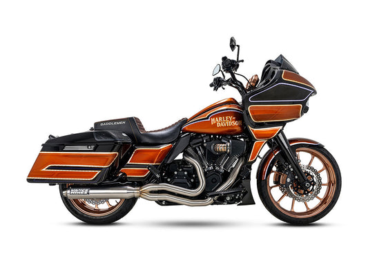 Supersport 2-into-1 Exhaust - Stainless Steel. Fits Touring 2017up