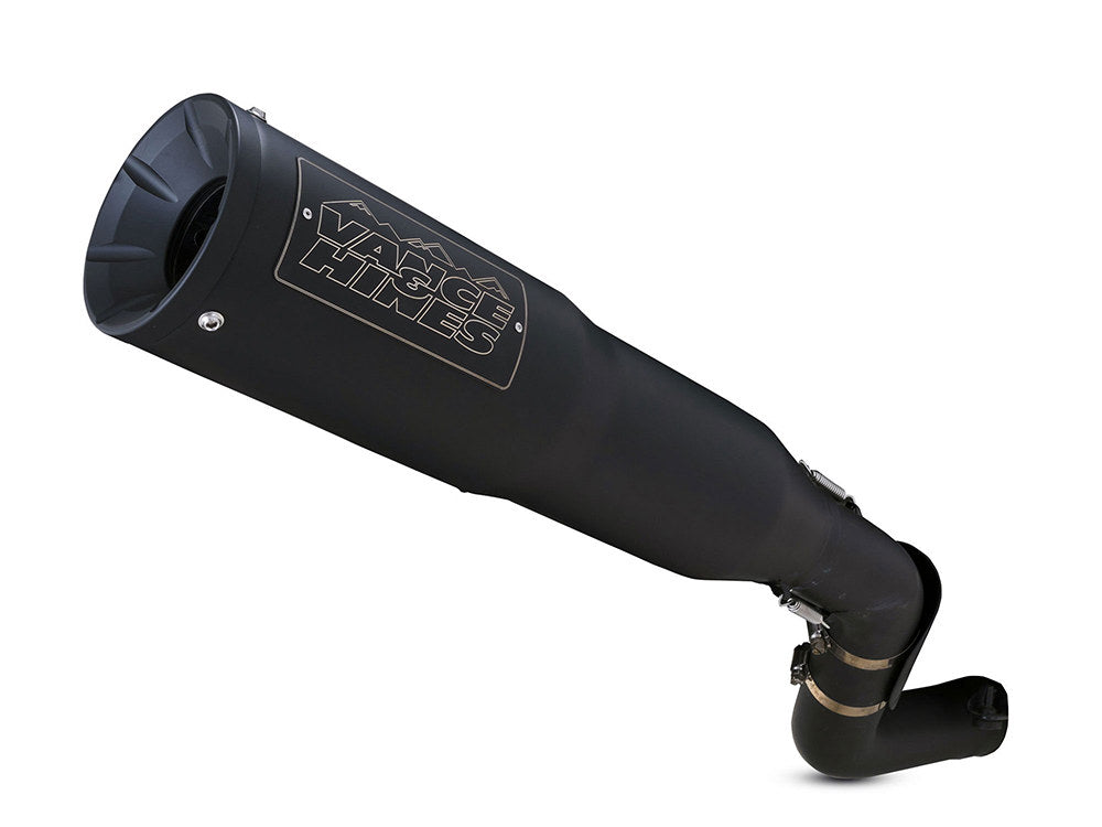 Adventure Hi-Output 450 Slip On Muffler - Black. Fits Pan America 2021up