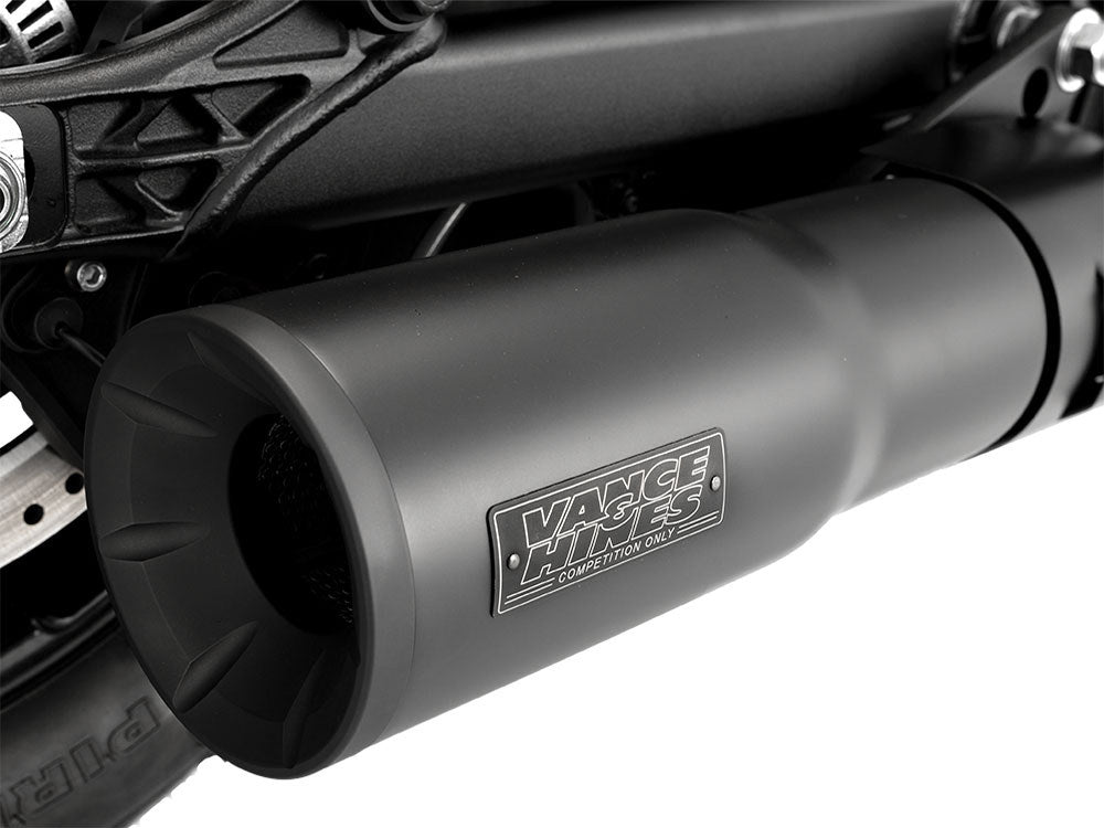 Hi-Output Slip-On Muffler - Black. Fits Indian Scout 2025up