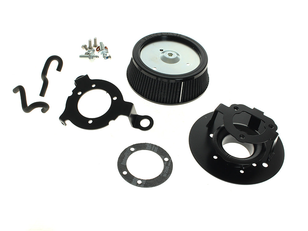 VO2 Naked Air Cleaner Kit. Fits Dyna 2008-2017. Requires Air Cleaner Cover.