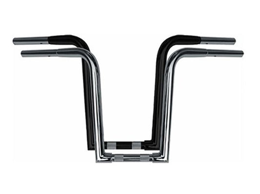 14in. x 1-1/4in. Chubby OutlawZ Ape Hanger Handlebar with Narrow Bottom - Chrome.