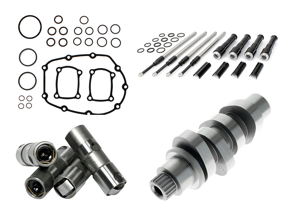 Red Shift/Fuel Moto Z-Factor 534 Performance Cam Kit - Black Pushrods. Fits Gen 2 Milwaukee-Eight 2024up. Street Glide, Road Glide & CVO Road Glide ST 2024up, Touring 2025up & Softail 2025up