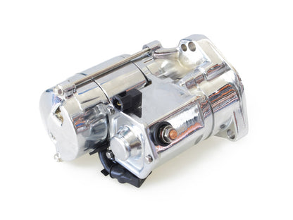 1.4kw Starter Motor - Chrome. Fits Big Twin 1989-2006