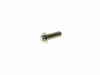 Front Disc Rotor Bolts - Polished Stainless 12 Point. 10x 5/16in.-18 x 1.0in.. Fits Most HD models 1984up.