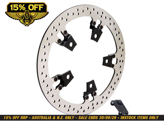 14in. Left Hand Front Big Brake Disc Rotor. Fits Touring 2014-2023.