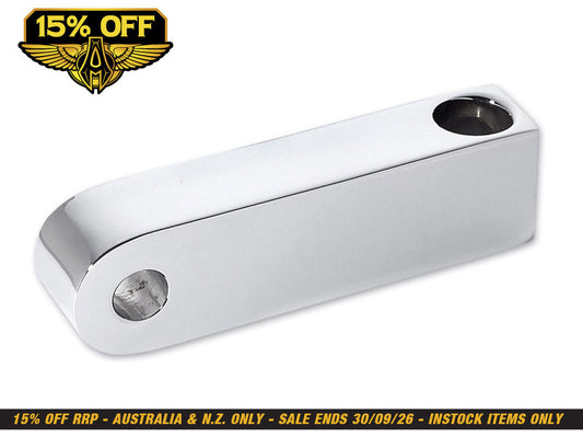 2-3/4in. Extended Headlight Mount Block - Chrome.