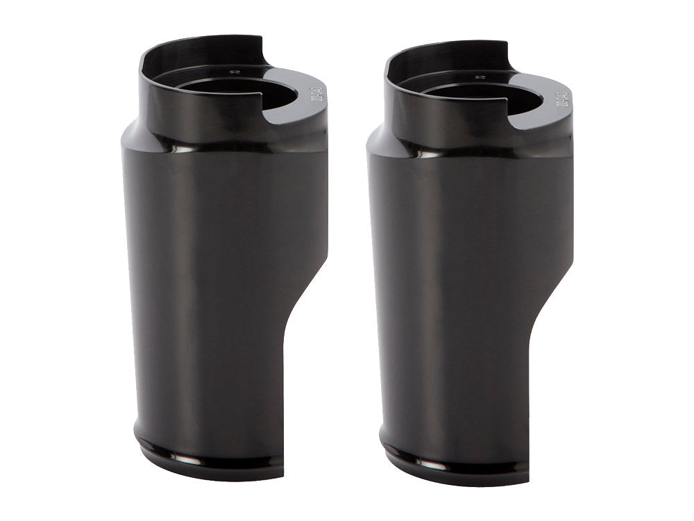 Smooth Fat Fork Boots - Black. Fits Touring 2014up.