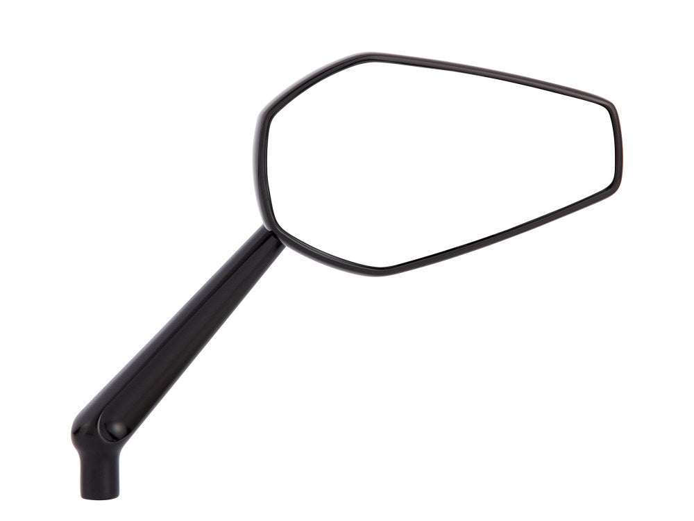 Mini Stocker Forged Mirror - Black. Fits Left.