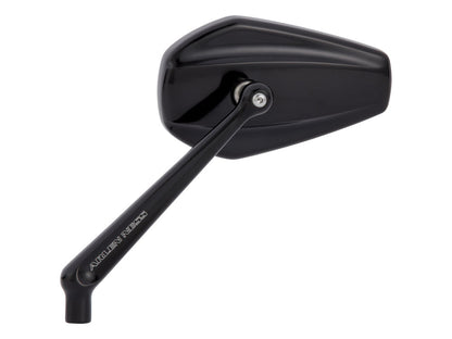Mini Stocker Forged Mirror - Black. Fits Right.