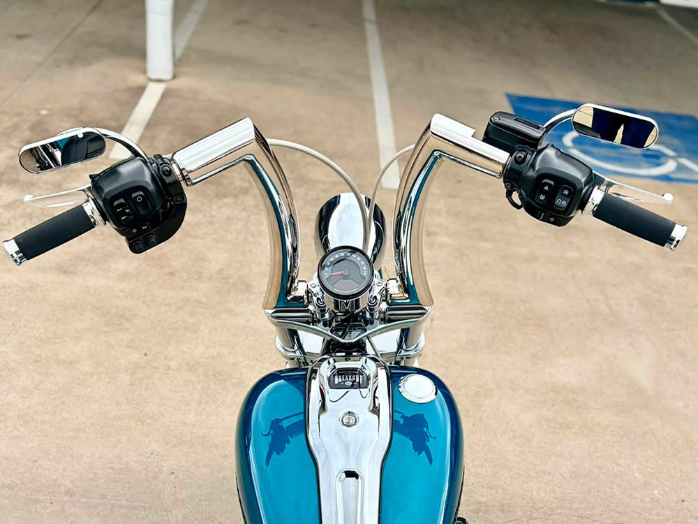 Mini Oval Mirror - Chrome. Fits Right.
