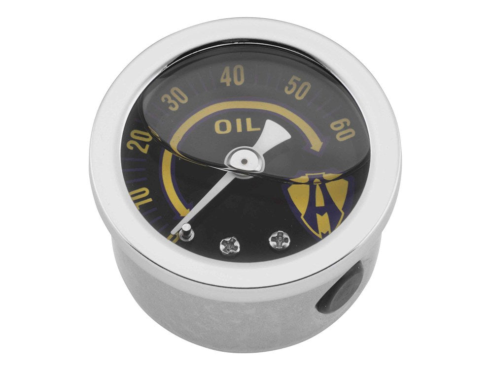 Replacement Oil Pressure Gauge. 1-1/2in. - Chrome.