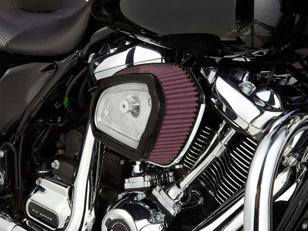 Stage 1 Big Sucker Air Cleaner Kit - Chrome. Fits Touring 2017-2023