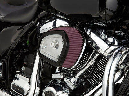 Stage 1 Big Sucker Air Cleaner Kit - Chrome. Fits Touring 2017-2023