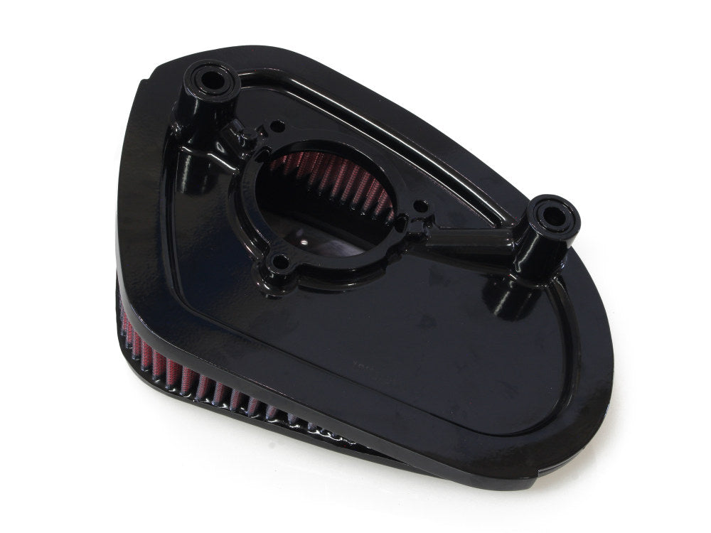 Stage 1 Big Sucker Air Cleaner Kit - Black. Fits Touring 2017-2023