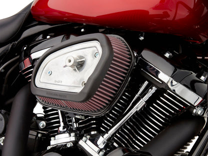 Stage 1 Big Sucker Air Cleaner Kit - Black. Fits Touring 2017-2023