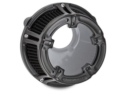 Method Clear Air Cleaner Kit - Black Anodized. Fits Touring 2017-2024 & Softail 2018-2024