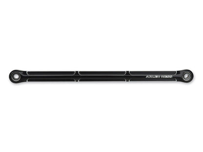 Beveled Shift Linkage Rod - Black. Fits Softail 1986up, Touring 1980up & Dyna Wide Glide 1993-2003