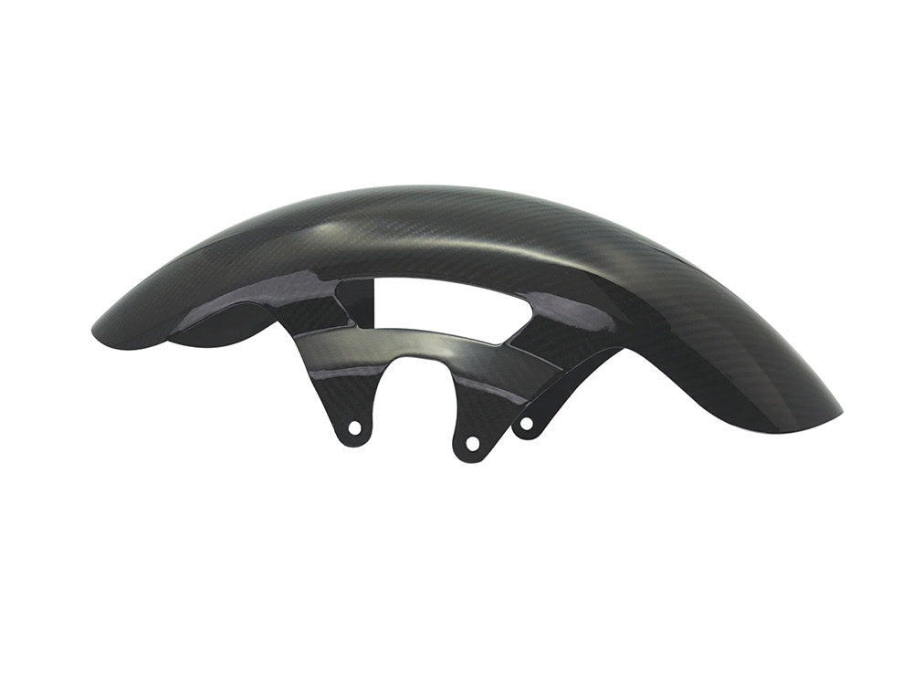 Cafe Front Fender - Carbon Fibre. Fits Most Touring 2014-2024 with 19in. Front Wheel.