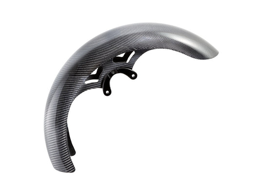 Carbon Wrapper Front Fender. Fits CVO Touring 2023up, Street Glide & Road Glide 2024up & Touring 2025up with 19in. Front Wheel