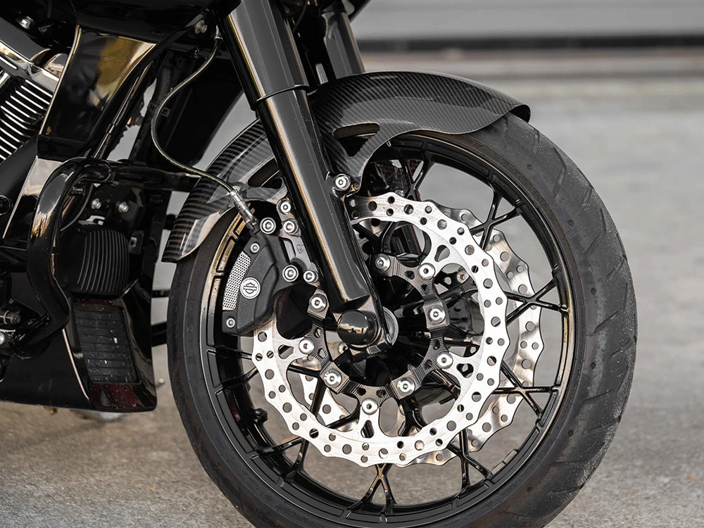 Pro Sport Front Fender - Carbon Fibre. Fits Most Touring 2014-2023 with 19in. Front Wheel.
