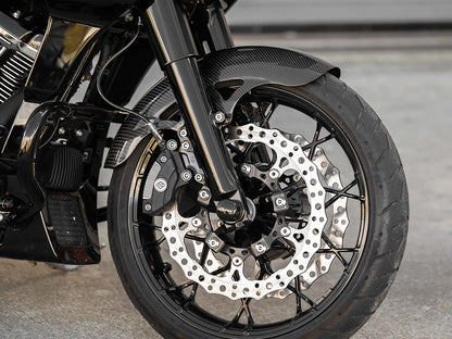 Pro Sport Front Fender - Carbon Fibre. Fits Most Touring 2014-2023 with 19in. Front Wheel.