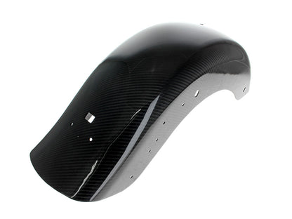 Carbon Rear Fender - Gloss Finish. Fits Touring 2009up with OEM Lighting