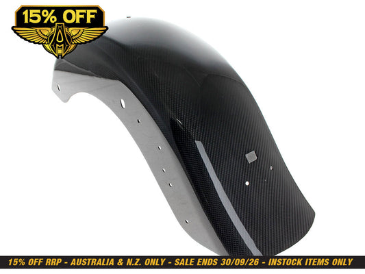Carbon Rear Fender - Gloss Finish. Fits Touring 2009up with OEM Lighting