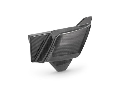 Carbon Side Covers - Gloss Finish. Fits CVO Touring 2023up, Street Glide & Road Glide 2024up, Touring 2025up