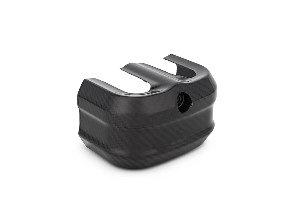 Carbon Coil Cover - Gloss Finish. Fits Softail 2018up & CVO Touring 2023up, Street Glide & Road Glide 2024up, Touring 2025up