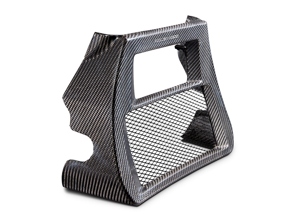 Carbon Radiator Cover - Gloss. Fits CVO Touring 2023up & Street Glide & Road Glide 2024up