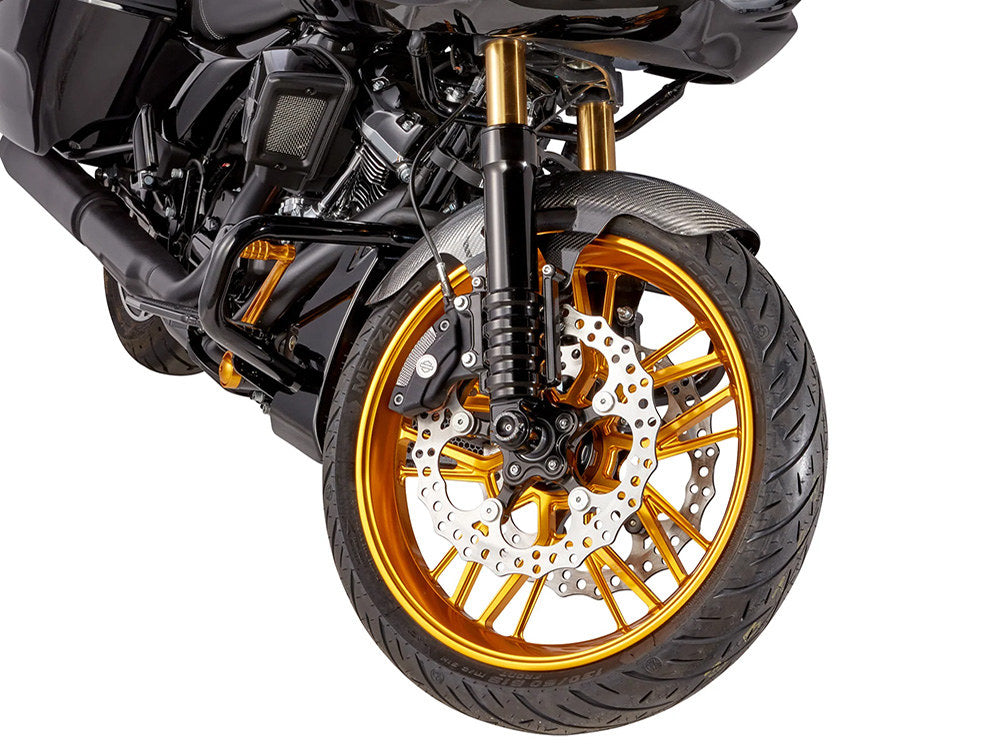 12.6in. Front Jagged Disc Rotor - Stainless Steel. Fits Touring 2024up with OEM Wheel and Spoke Mounted 320mm Rotors.