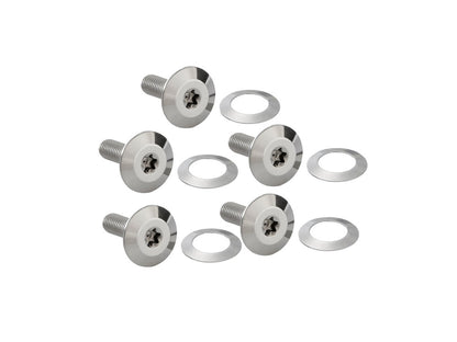 Forged Front Brake Rotor Bolts - Stainless. Fits Most Touring 2014-2024 with Spoke Mounted Disc
