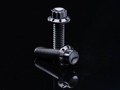 Titanium 12-Point Cam Cover Bolt Kit - Black. Fits Most Touring 2017-2024 & Softail 2018-2024