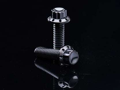 Titanium 12-Point Transmission Top Cover Bolt Kit or Clutch & Brake Perch Bolt Kit - Black. Fits CVO Touring 2023up, Street Glide & Road Glide 2024up, Touring 2025up & Softail 2025up