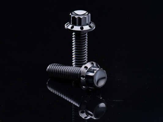 Titanium 12-Point Cam Cover Bolt Kit - Black. Fits CVO Touring 2023up, Street Glide & Road Glide 2024up, Touring 2025up & Softail 2025up