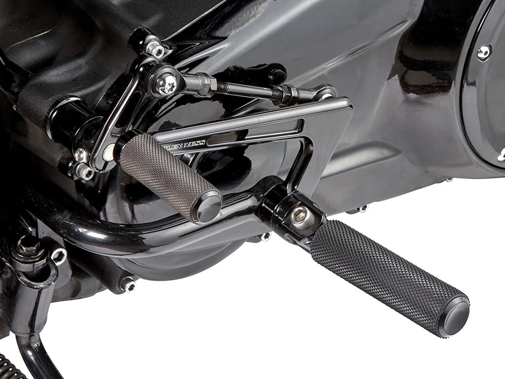 Mid Controls - Black. Fits Touring 2014-2023