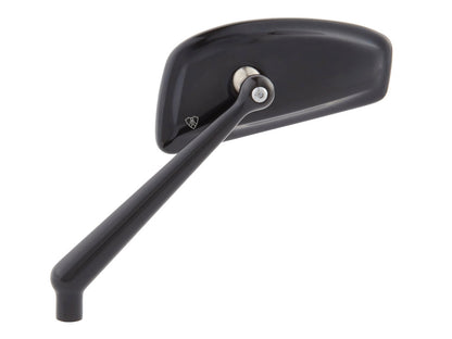 Tearchop Mirror - Black. Fits Left.