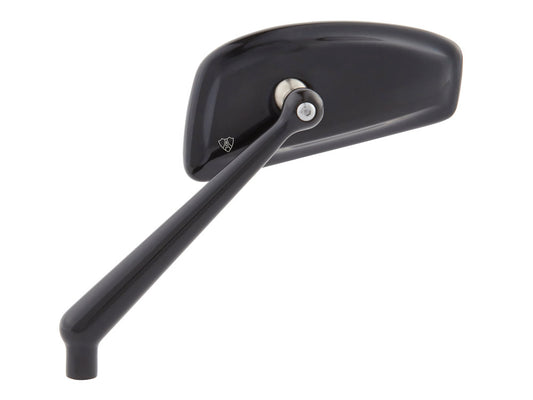 Tearchop Mirror - Black. Fits Left.
