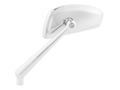 Tearchop Mirror - Chrome. Fits Left.