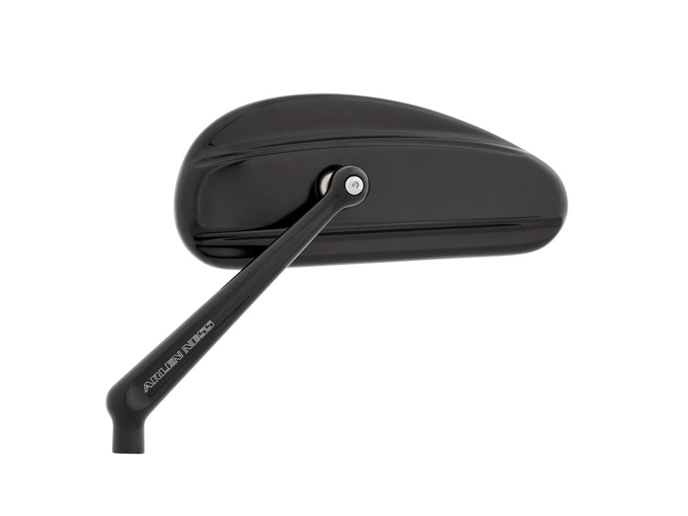 DownDraft Mirrors - Black. Left and Right Set.
