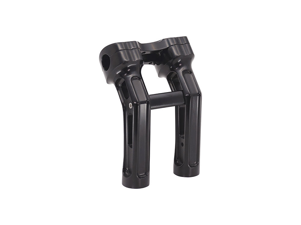 7in. Method Kickback Risers - Black. Fits 1in. Handlebar
